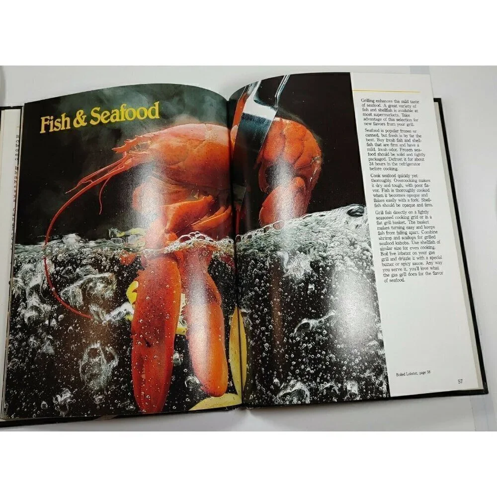 Gas Grill Cookouts Simple To Sensational Sears 1984 Food Recipes Hardcover Books